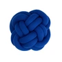 Design House Stockholm - Knot Kissen, klein blue