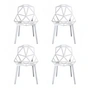 Magis - Chair One Outdoor Stuhl, weiss (4er-Set)