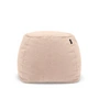 freistil - 173 Pouf (Teddy Edition), Ø 55 cm, perlweiss rosé (6531)