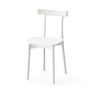 NINE - Skinny Wooden Chair, weiss (RAL 9003)