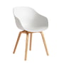 Hay - About a Chair AAC 222, Eiche lackiert / white 2.0