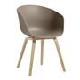 Hay - About A Chair AAC 22, Eiche geseift / khaki