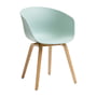 Hay - About A Chair AAC 22, Eiche lackiert / dusty mint 2.0