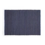 HAY - Channel Teppich, 170 x 240 cm, blau / weiss