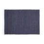 Hay - Channel Teppich, 50 x 80 cm, blau / weiss
