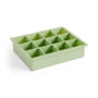 Hay - Silikon Eiswürfelbereiter rechteckig XL, mint grün