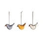Iittala - Toikka Glasvogel Mini, mehrfarben (3er-Set)
