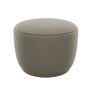 Blomus - Kuon Pouf, H 45 cm, Ø 48 cm, shitake
