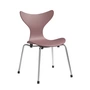 Fritz Hansen - Lily Kinderstuhl, Chrom / wild rose