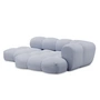 OUT Objekte unserer Tage - Sander 06 Rechts 3-Sitzer Sofa, hellblau (Xtreme YS173)