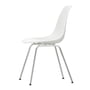 Vitra - Eames Plastic Side Chair DSX, verchromt / weiss (Filzgleiter basic dark)