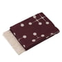 Vitra - Eames Wolldecke, Dot Pattern, bordeaux (Eames Special Collection 2023)