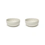 Serax - Zuma Schale by Kelly Wearstler, Ø 12,5 cm, Salt / weiss (2er-Set)