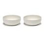 Serax - Zuma Schale by Kelly Wearstler, Ø 12,5 cm, Salt / weiss (2er-Set)