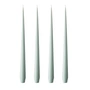 ester & erik - Peitschenkerze, 32 cm, No. 67, jade stone / matt (4er-Set)