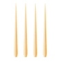 ester & erik - Peitschenkerze, 32 cm, No. 04, sun glow / matt (4er-Set)