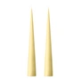 ester & erik - Kegelkerze, 37 cm, No. 17, buttermilk / matt (2er-Set)