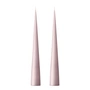 ester & erik - Kegelkerze, 37 cm, No. 52, soft rose / matt (2er-Set)
