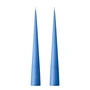 ester & erik - Kegelkerze, 37 cm, No. 37, moon blue / matt (2er-Set)