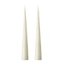 ester & erik - Kegelkerze, 37 cm, No. 13, elderflower / matt (2er-Set)
