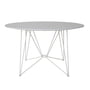 Acapulco Design - The Ring Table, H 74 x Ø 120 cm, HPL weiss / weiss