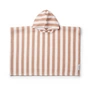 LIEWOOD - Paco Badeponcho, 1 - 2 Jahre, gestreift, white / tuscany rose