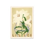 The Poster Club - Lilies von Carla Llanos, 50 x 70 cm