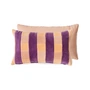 HKliving - Striped Samt-Kissen, 50 x 30 cm, midsummer