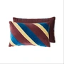 HKliving - Striped Samt-Kissen, 50 x 30 cm, speakeasy