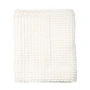 The Organic Company - Big Waffle Badetuch & Decke, 100 x 150 cm, natural weiss