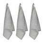 The Organic Company - Spültücher, 30 x 35 cm, morning grey (3er-Set)