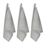 The Organic Company - Spültücher, 30 x 35 cm, morning grey (3er-Set)