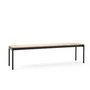 &Tradition - Ville AV28 Gartenbank, 180 x 40 cm, warm black
