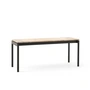 &Tradition - Ville AV27 Gartenbank, 110 x 40 cm, warm black