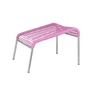 Fiam - Mya Spaghetti Fusshocker, Aluminium / pink