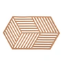 Zone Denmark - Hexagon Untersetzer large, light terracotta