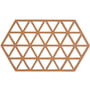 Zone Denmark - Triangle Untersetzer, 24 x 14 cm, light terracotta