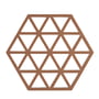 Zone Denmark - Triangle Untersetzer, 16 x 14 cm, almond