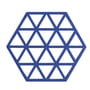 Zone Denmark - Triangle Untersetzer, 16 x 14 cm, indigo