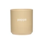 Design Letters - AJ Favourite Porzellan Becher, pappa / beige