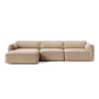 &Tradition - Develius Mellow Eck-Sofa, Konfiguration E, beige (Karakorum 003)
