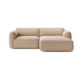 &Tradition - Develius Mellow Eck-Sofa, Konfiguration B, beige (Karakorum 003)
