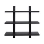 House Doctor - Set Regal, Mangobaumholz, schwarz