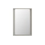 Muuto - Arced Spiegel, 80 x 55 cm, hellgrau
