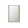 Muuto - Arced Spiegel, 80 x 55 cm, hellgrün