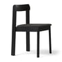 Form & Refine - Blueprint Stuhl, schwarz lackiert / schwarz 376 (Hallingdal 65)