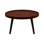 Softline - Alma Beistelltisch, large, Walnuss lackiert