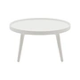 Softline - Alma Beistelltisch, large, weiss lackiert