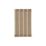 Ferm Living - Calm Kelim Fussmatte, 50 x 70 cm, dark sand / off-white