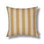Ferm Living - Strand Outdoor Kissen, 50 x 50 cm, warm yellow / parchment
